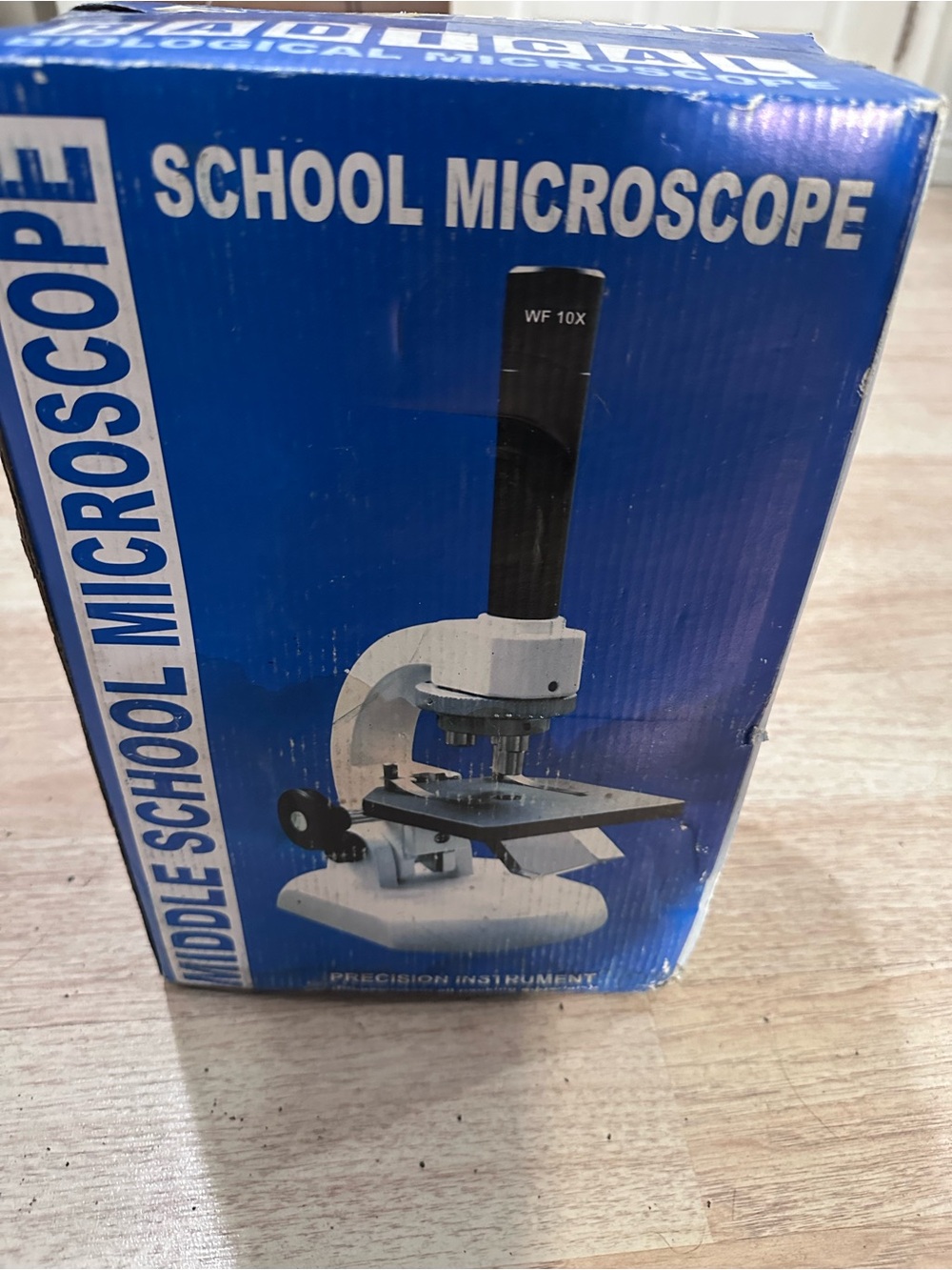 Radical RM-1B Student School Microscope 40x-600x Open Box w/ Manual